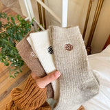Wool Blend Crew Socks