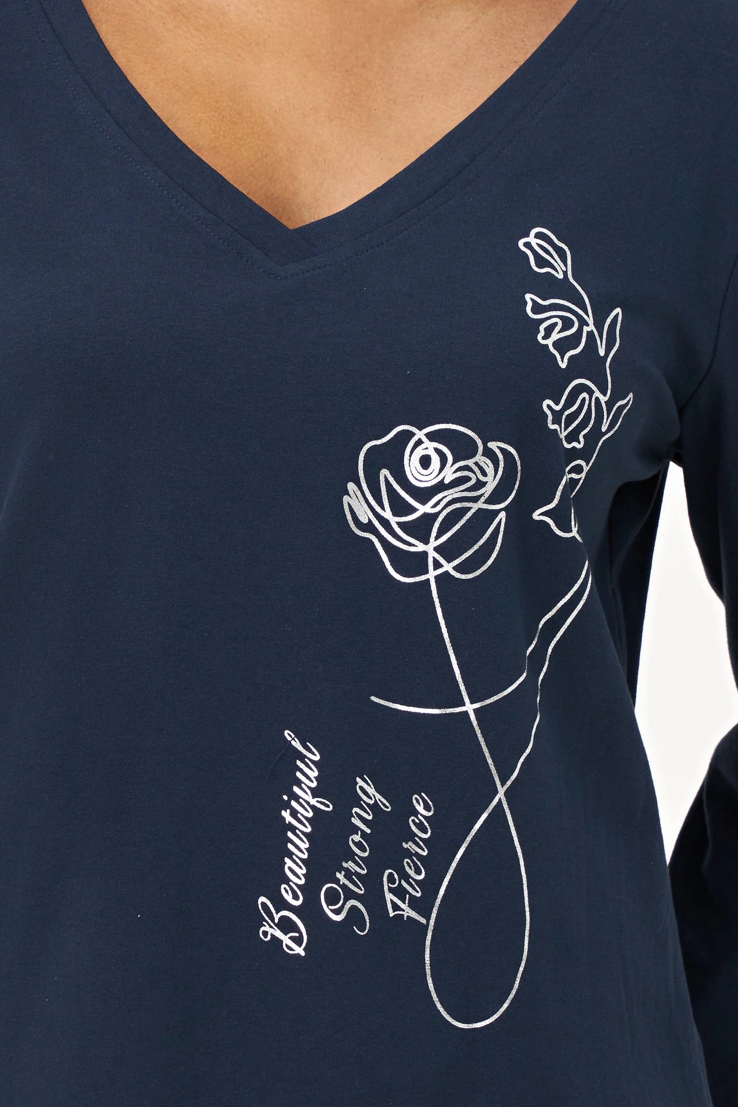 Long Sleeves Graphic Shirt