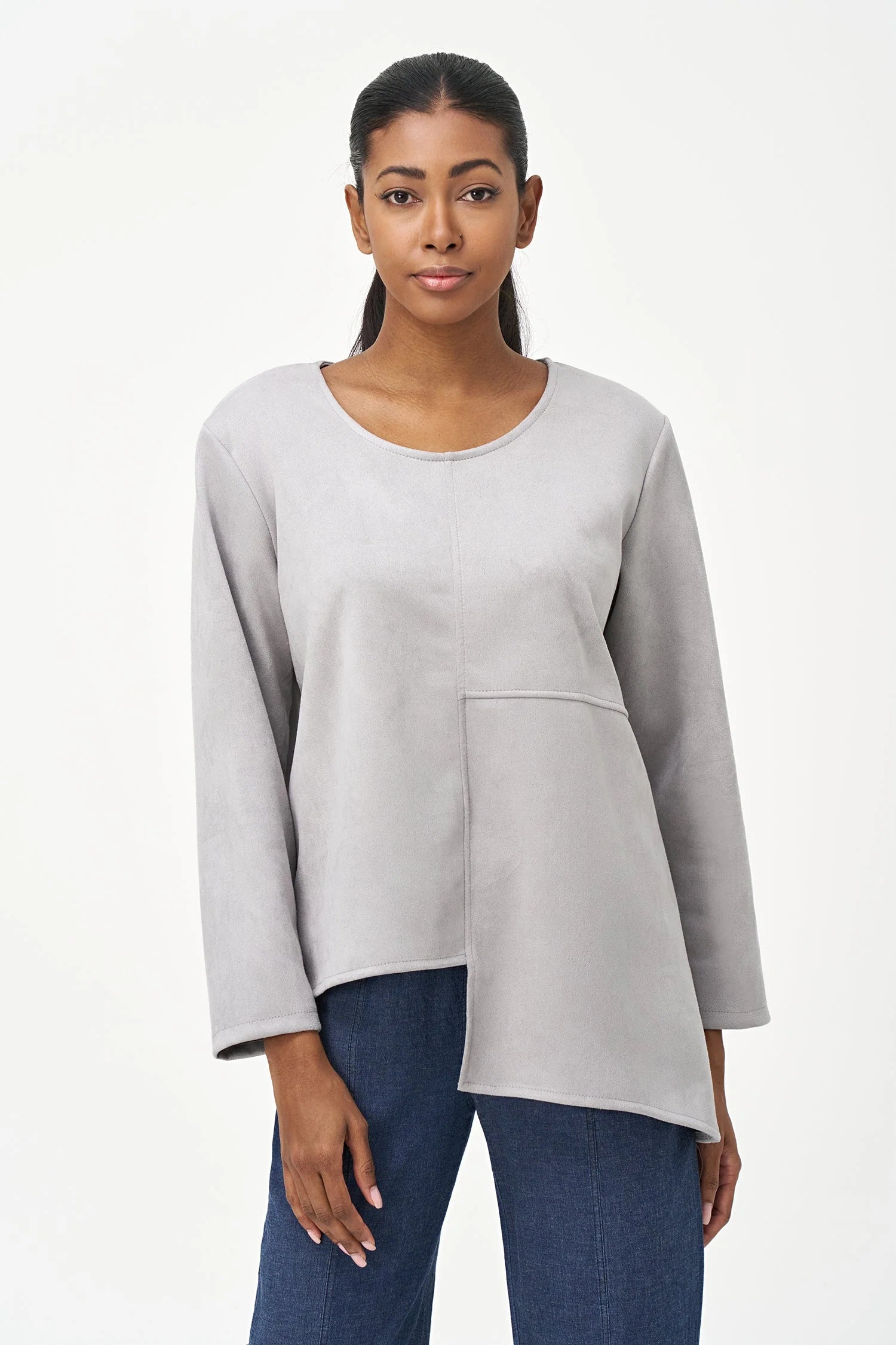 Asymmetrical Hemline Top