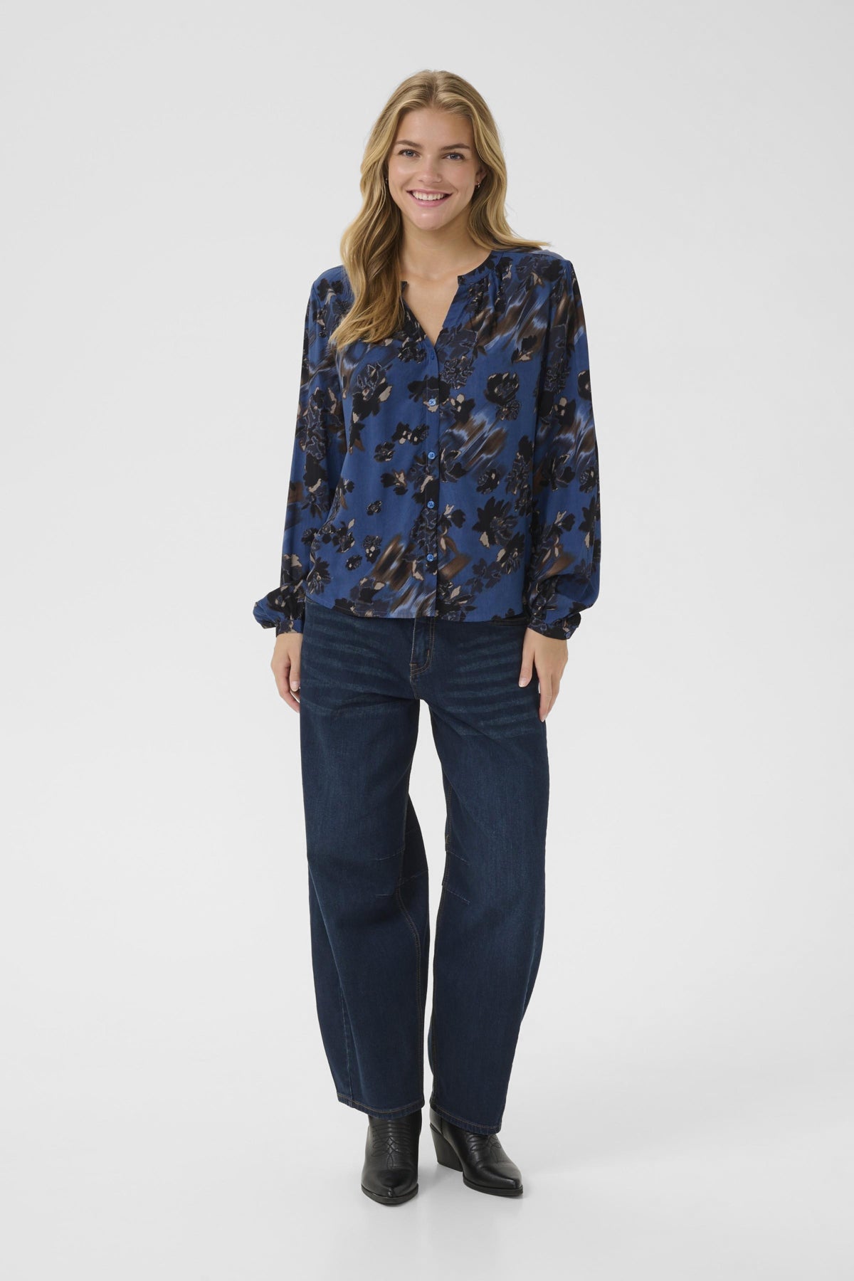 Tiah Printed Blouse