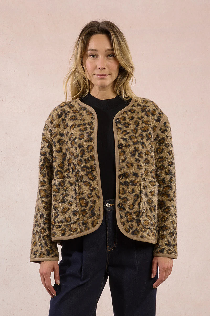 Leopard Print Jacket