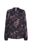 Printed Button Down Blouse