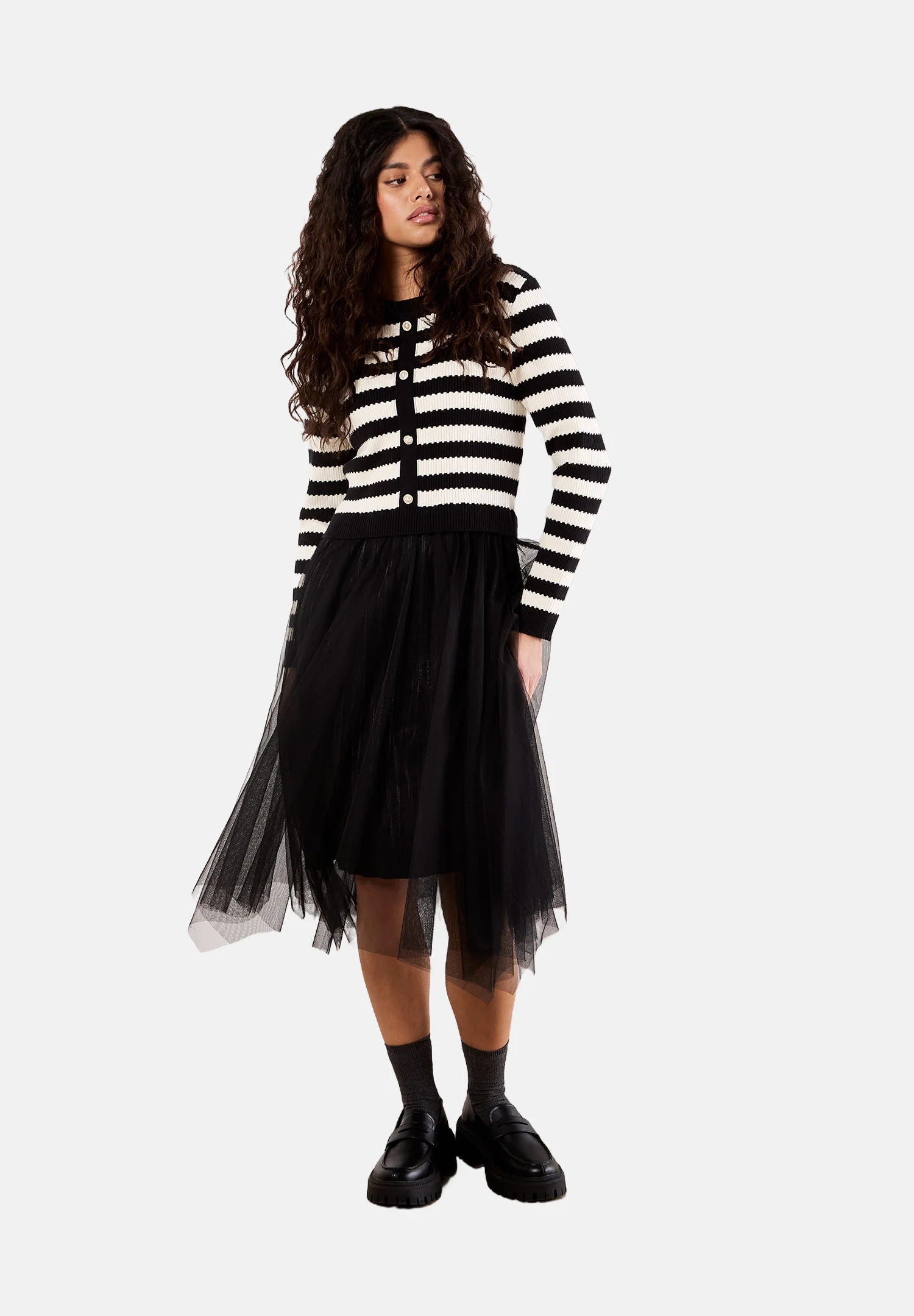 Tulle Skirt Dress
