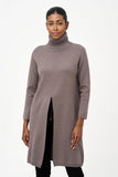 Turtle Neck Tunic Sweater