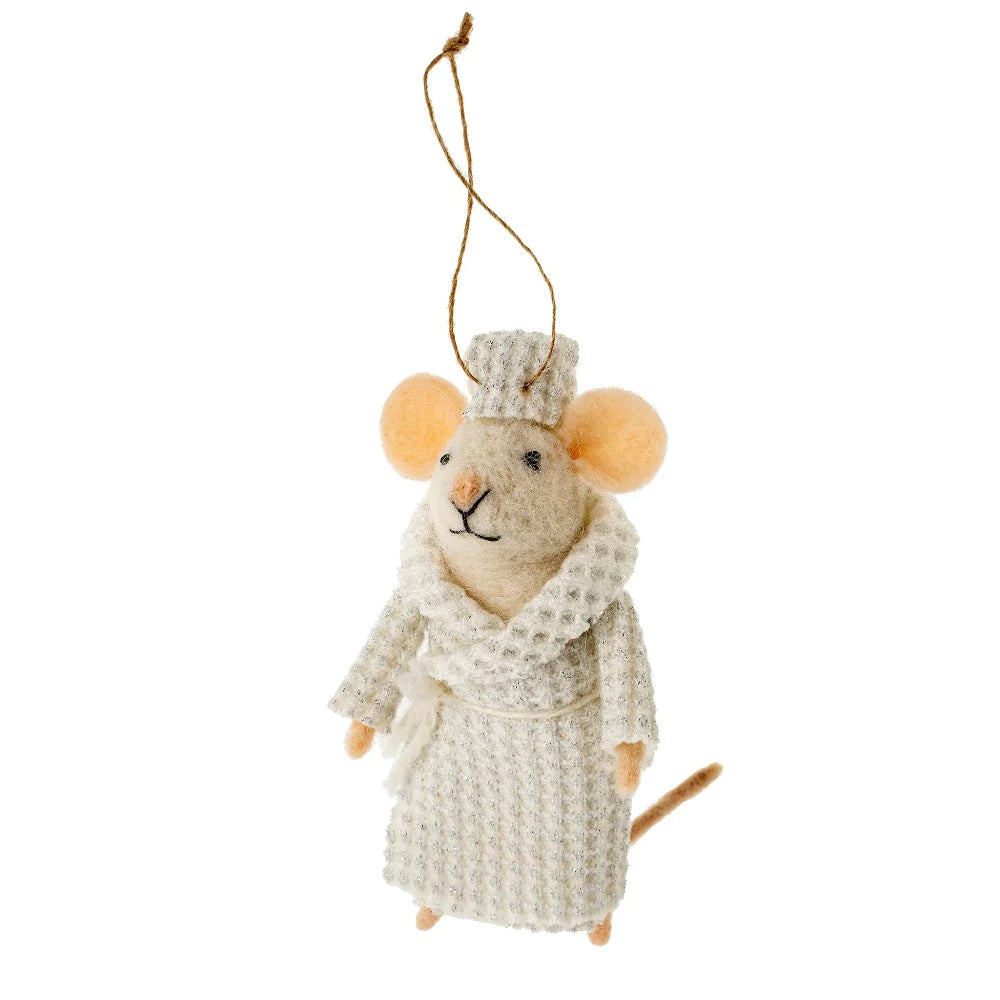Spa Day Stella Mouse Ornament