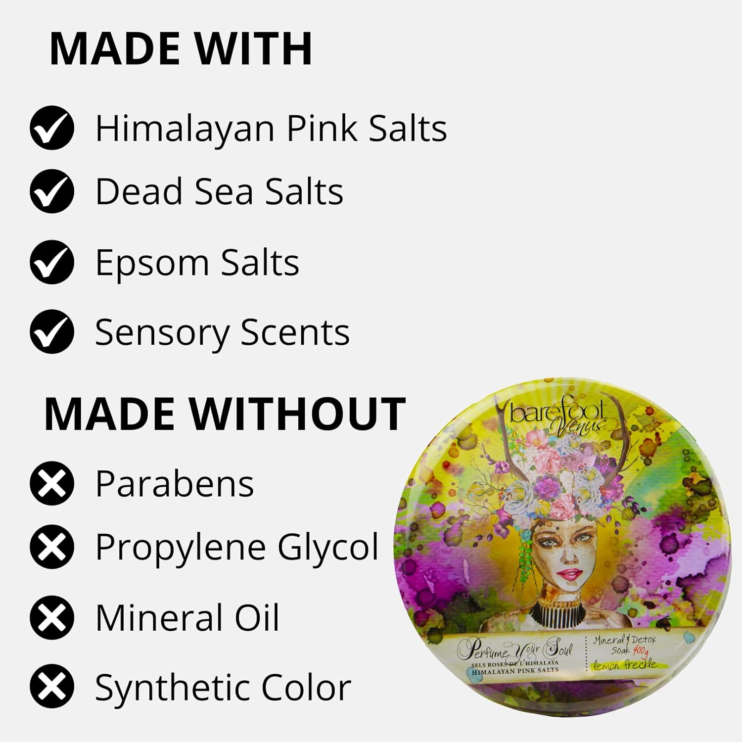 Lemon Freckle Bath Salt