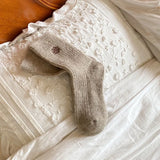 Wool Blend Crew Socks