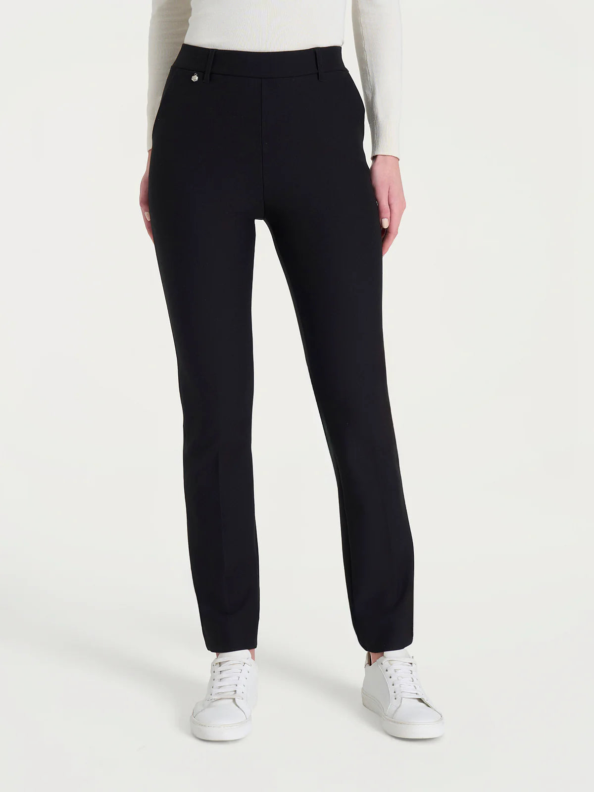 Straight Compact Pants