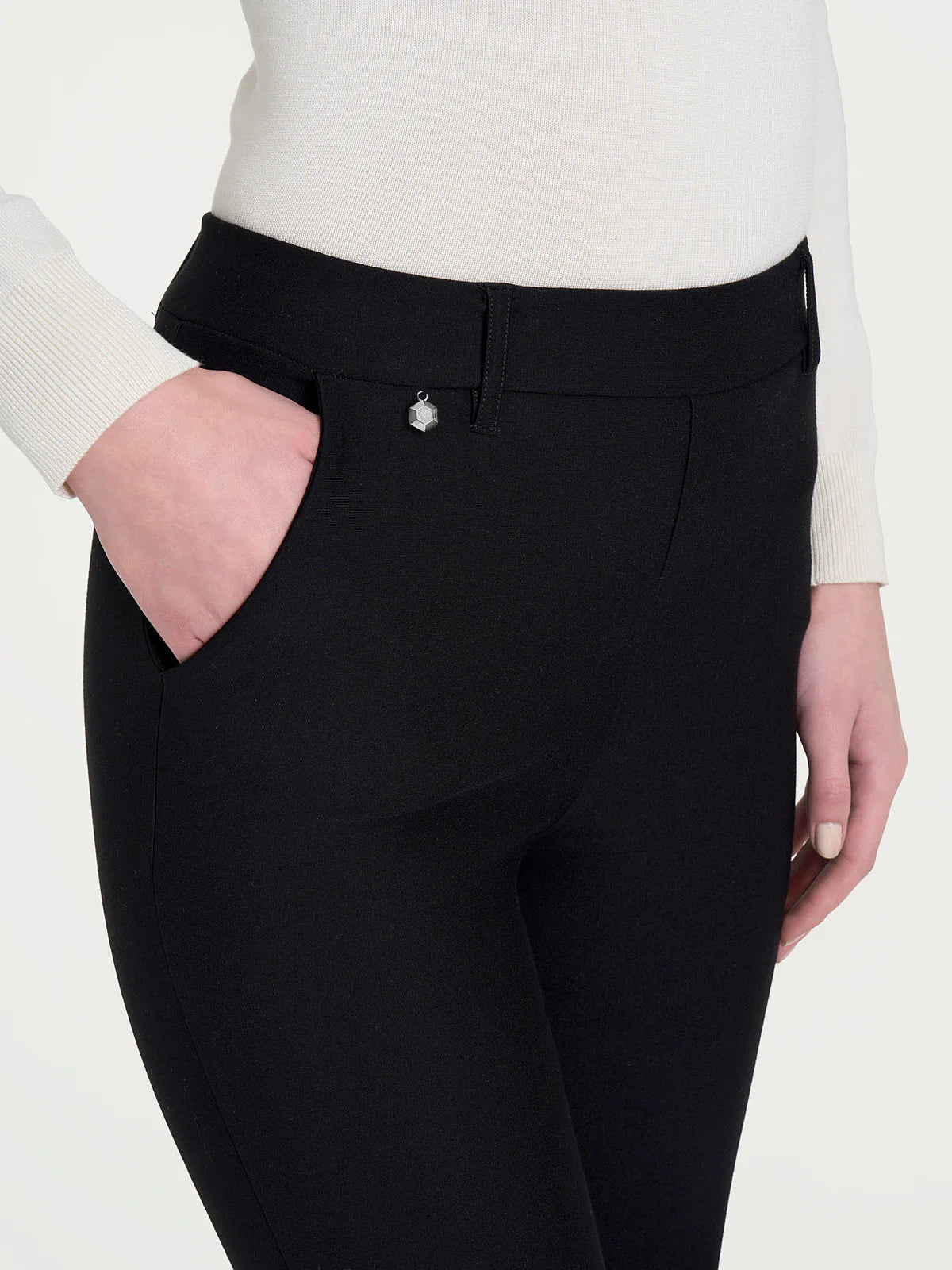 Straight Compact Pants