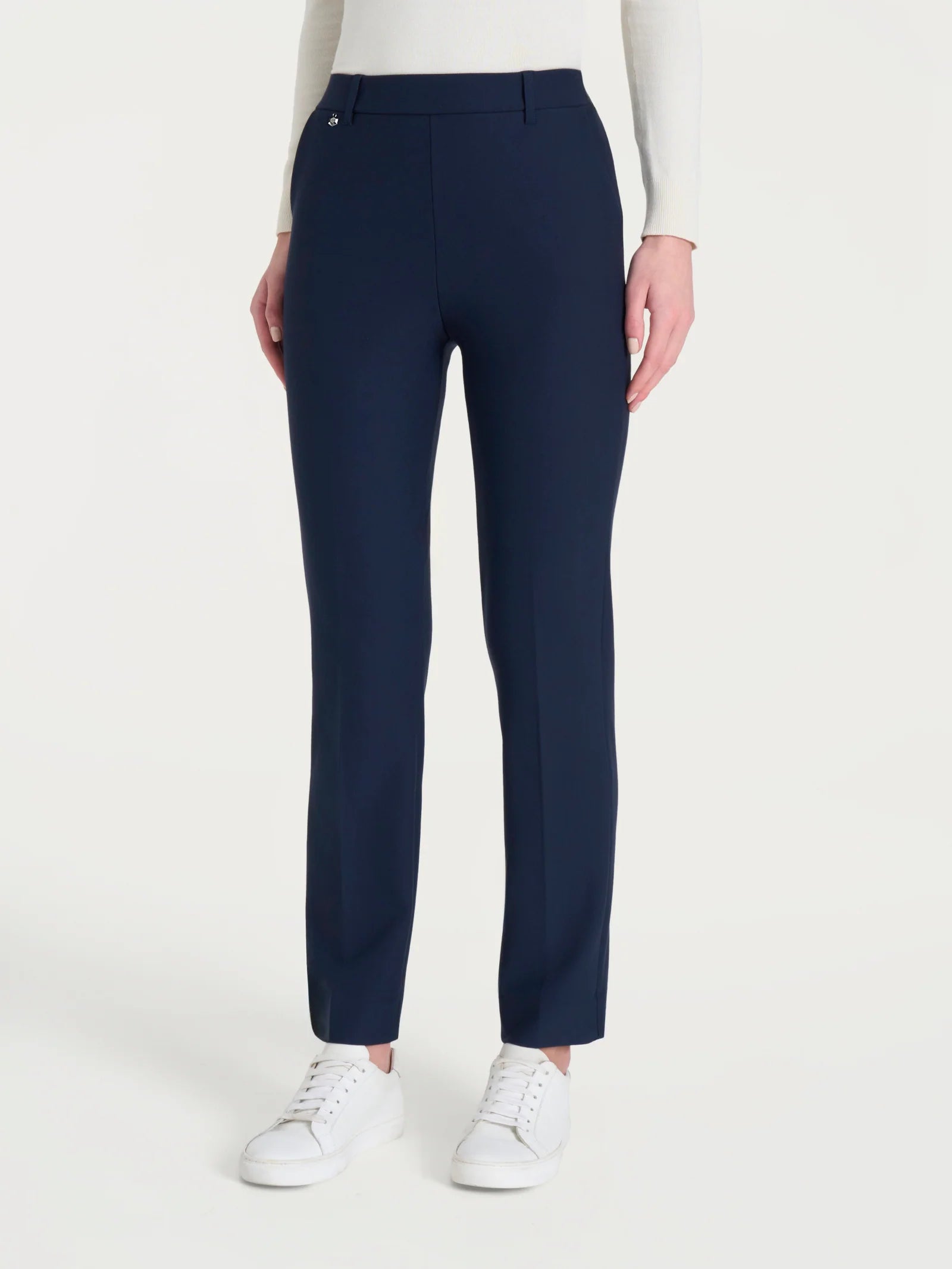 Straight Compact Pants