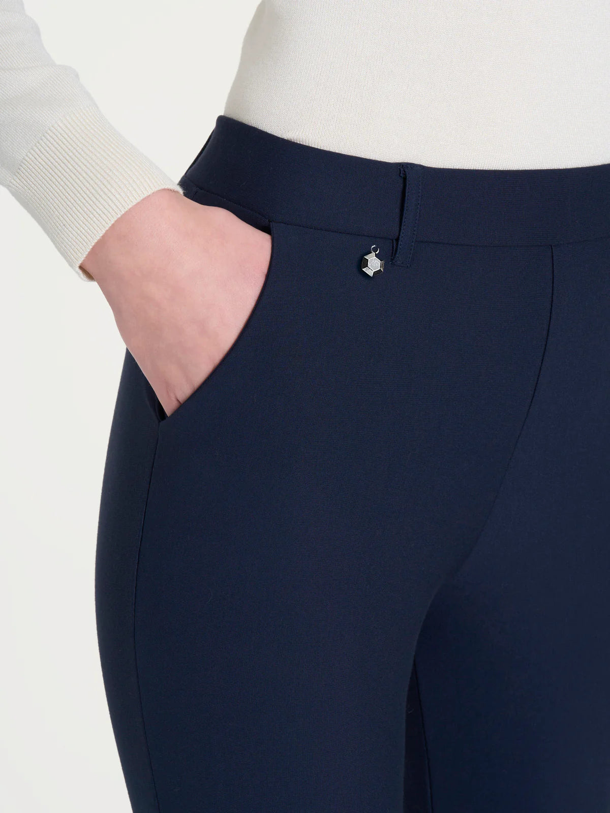 Straight Compact Pants