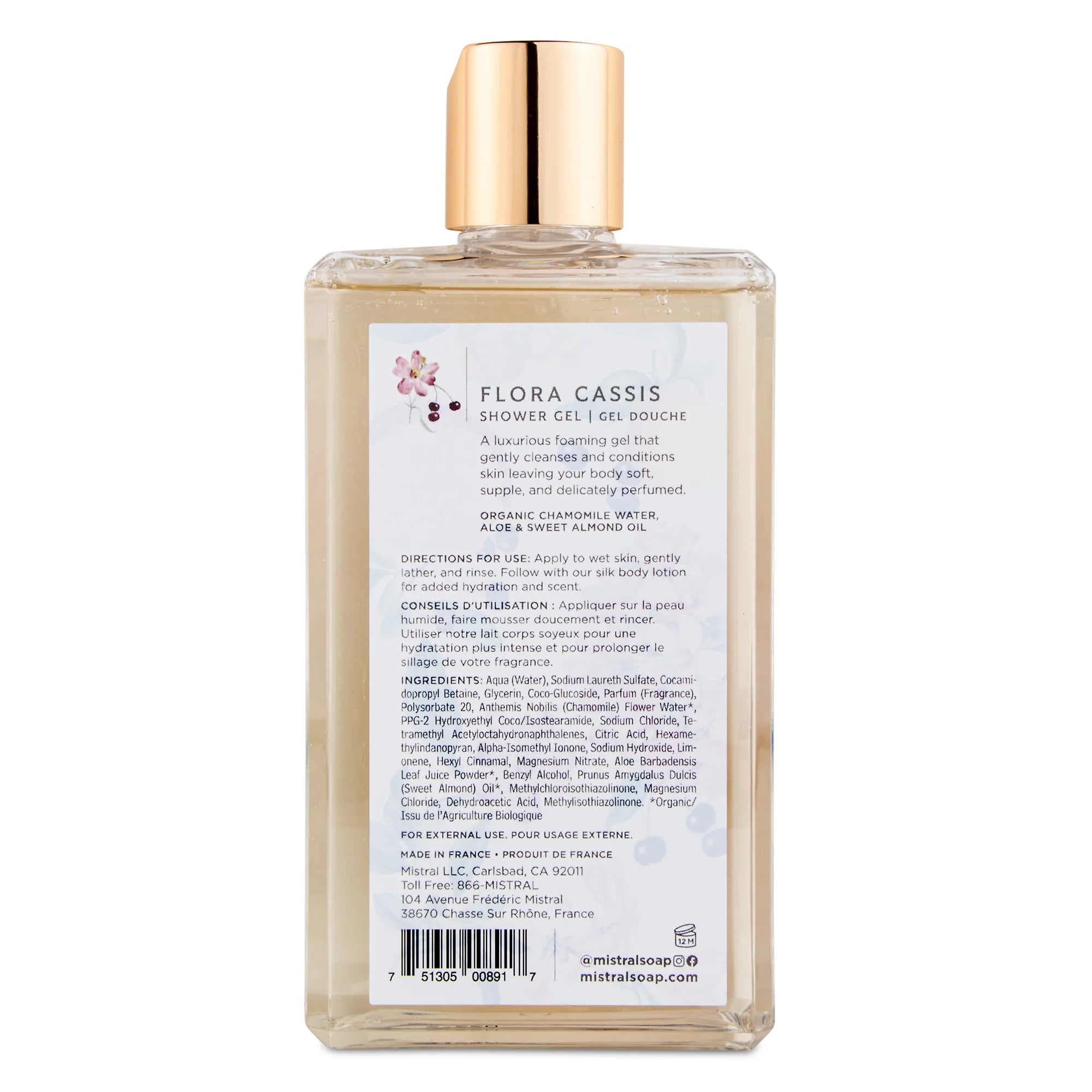 Flora Cassis Shower Gel