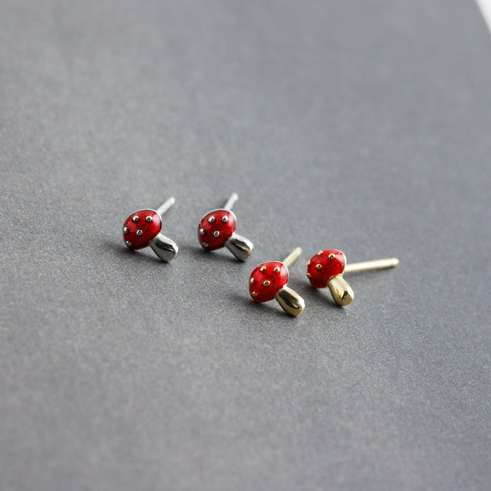 Mini Mushroom Studs