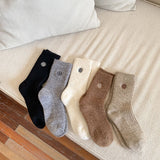 Wool Blend Crew Socks