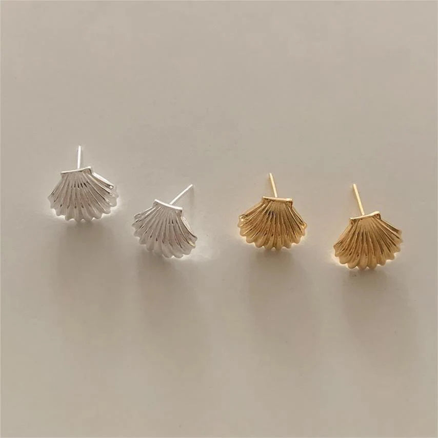 Shell Stud Earrings