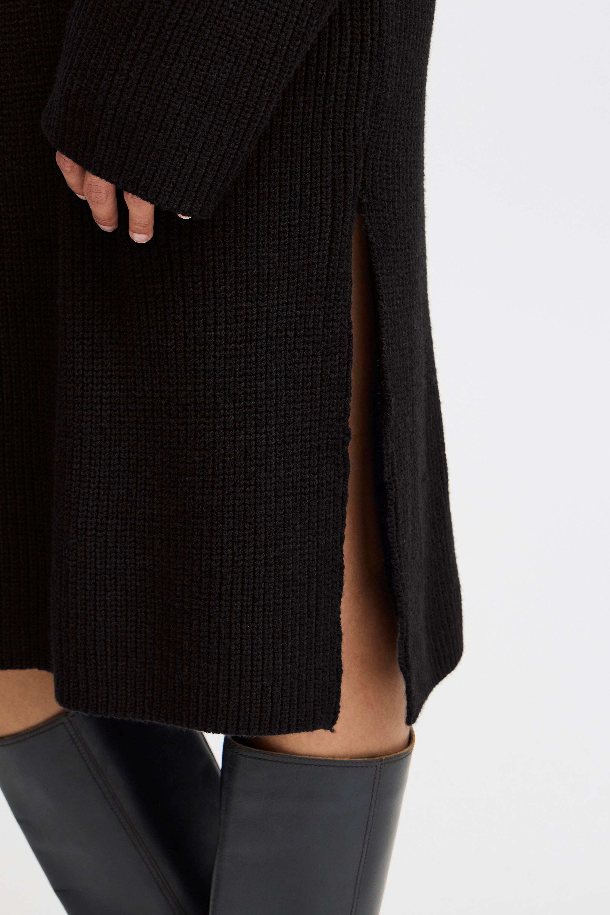 Long Knit Pullover Dress