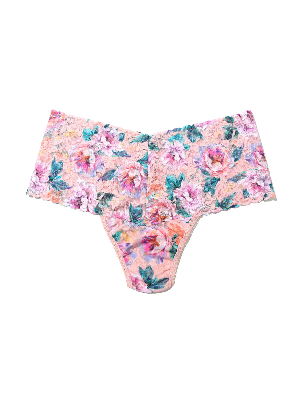 Buy Myself Flowers Retro Lace Thong