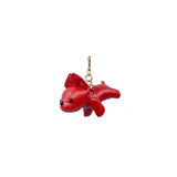 Faux Leather Bulldog Charm