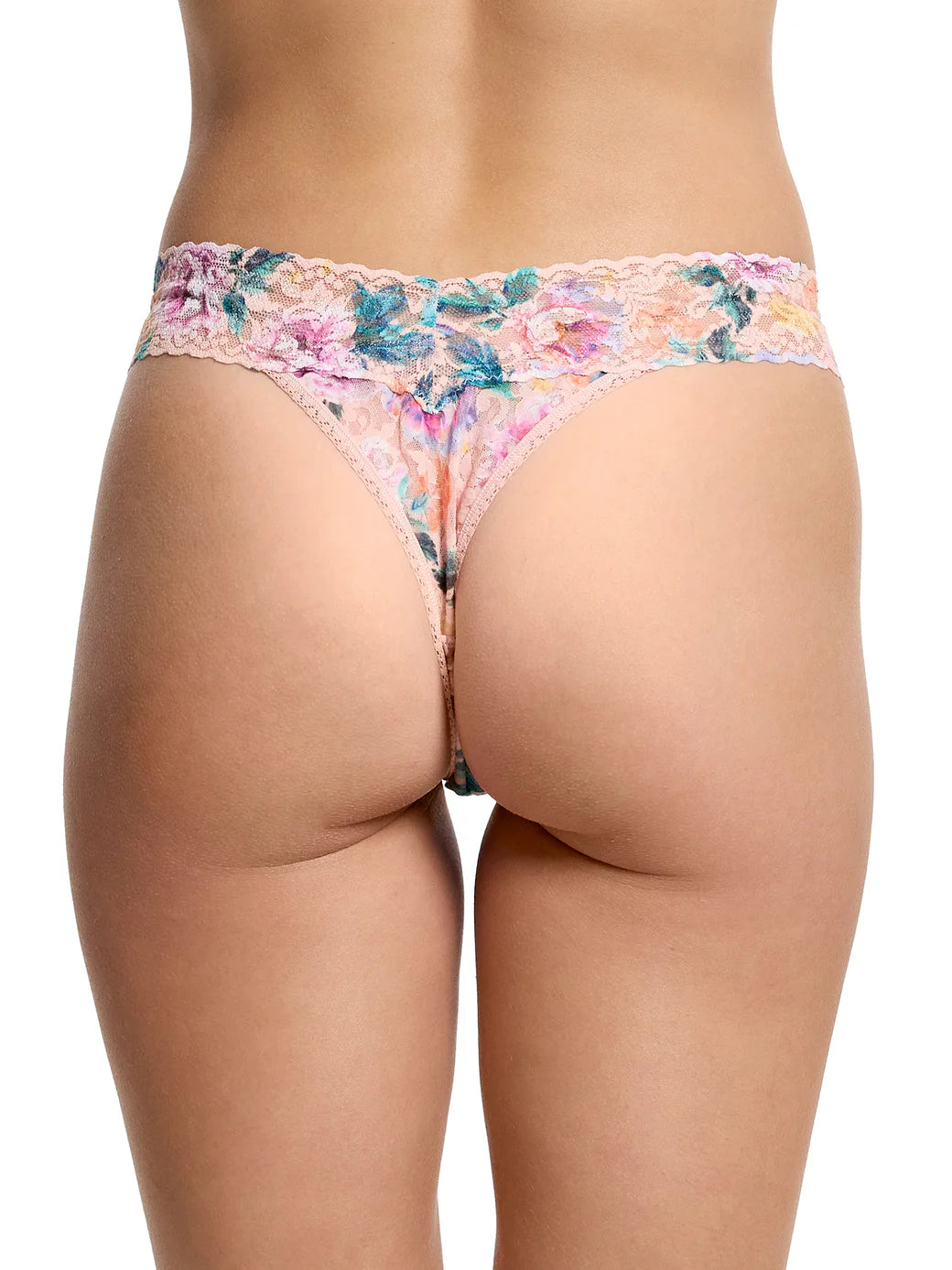 Buy Myself Flowers Original Rise Lace Thong