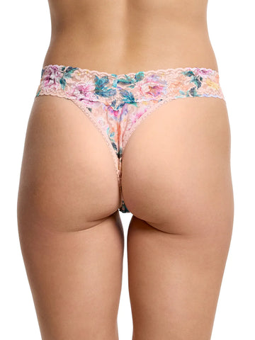 Buy Myself Flowers Original Rise Lace Thong