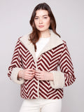 Chevron Boucle Jacket
