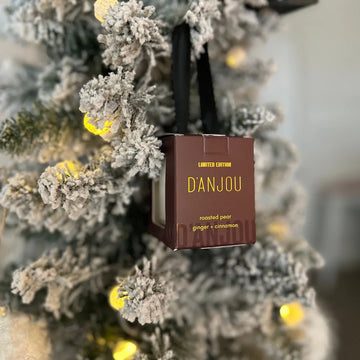 D'Anjou Holiday Ornament Candle