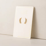 Dewdrop Climber Earrings