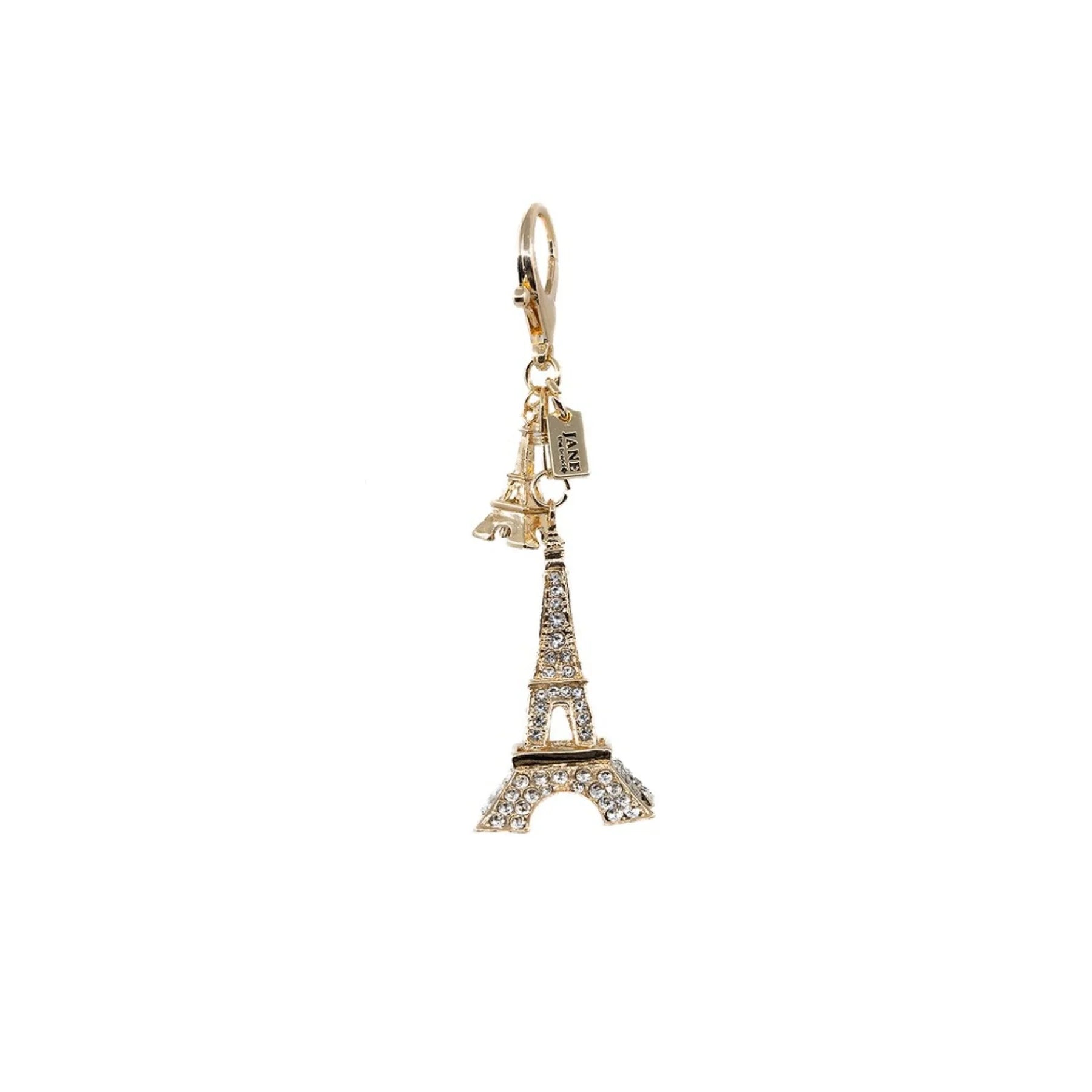 Sparkly Metal Eiffel Tower Charm