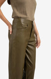 Faux Leather Carrot Fit Trouser