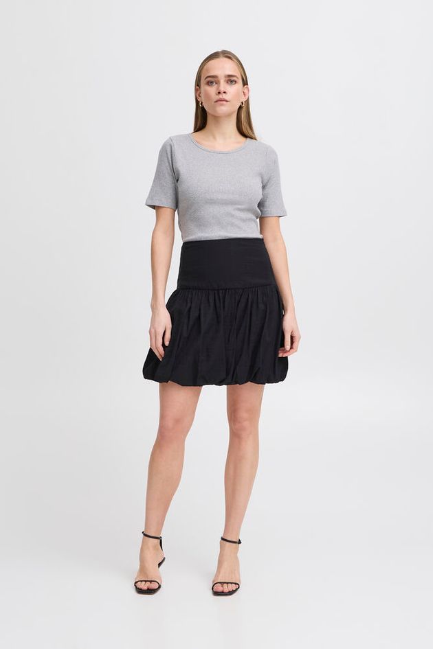 Jolette Bubble Hem Skirt