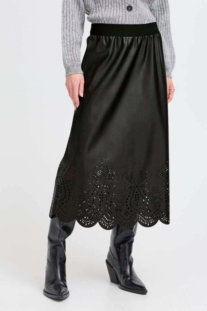 Densio Pleather Skirt