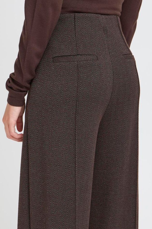 Jacquard Wide Leg Pants