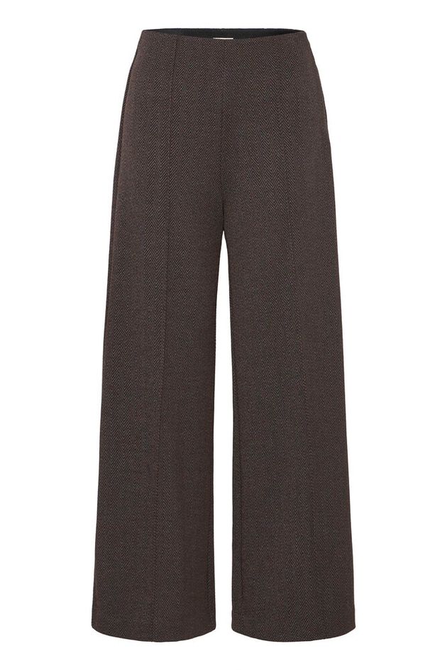 Jacquard Wide Leg Pants