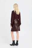 Daina Patent Skirt