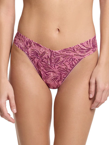 In The Jungle Original Rise Lace Thong