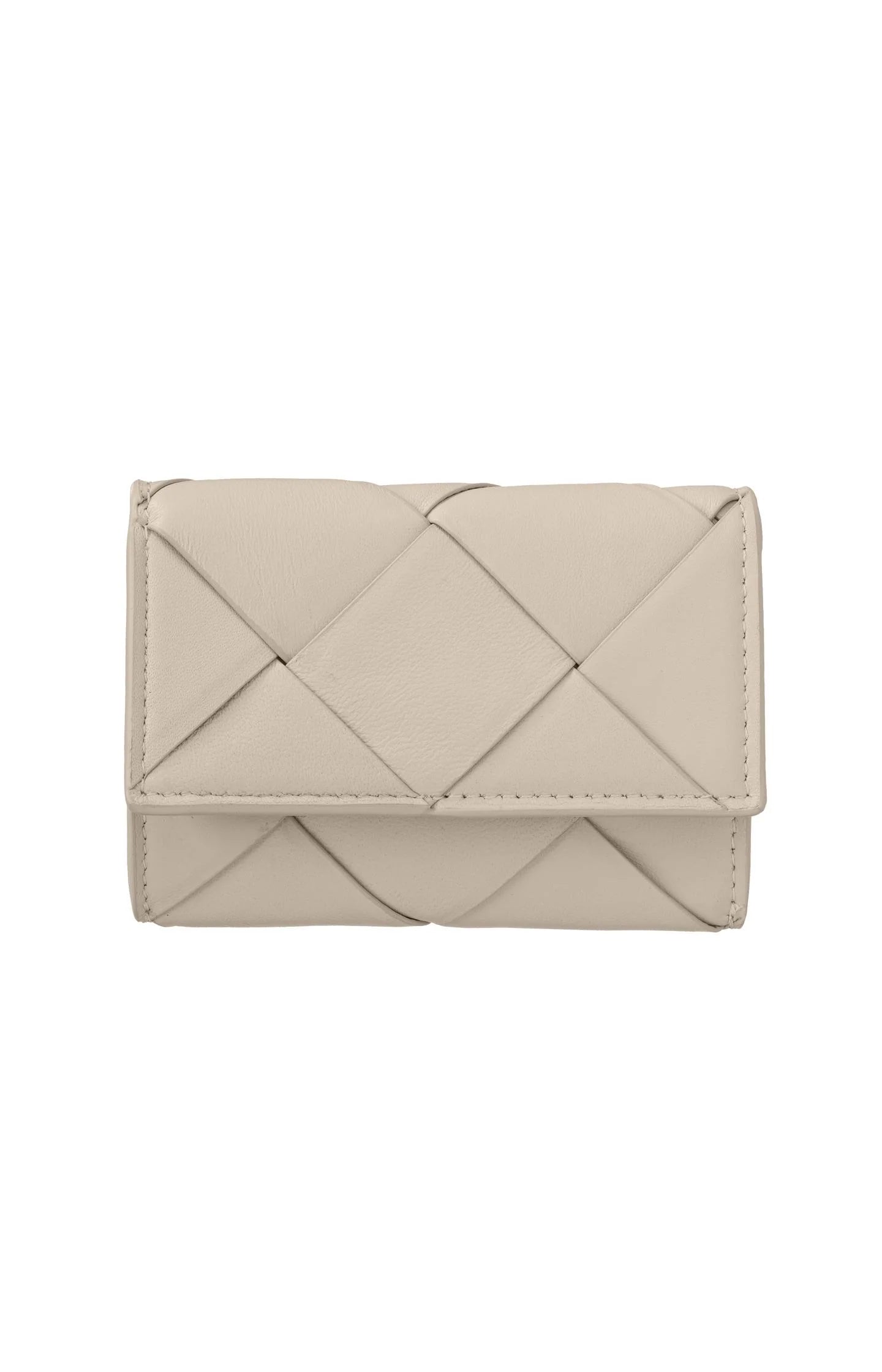 Leather Braided Wallet