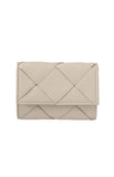 Leather Braided Wallet