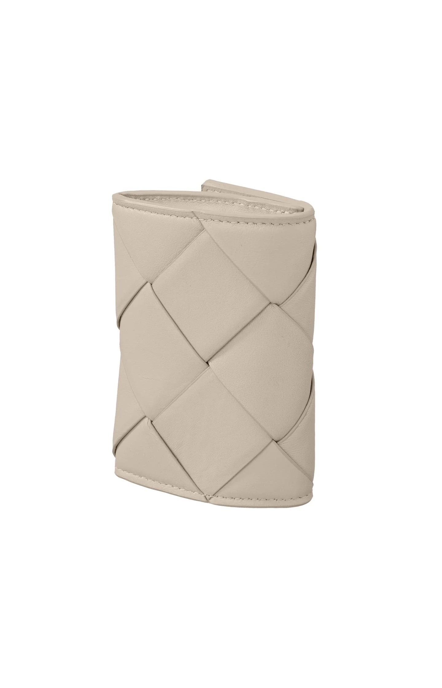 Leather Braided Wallet