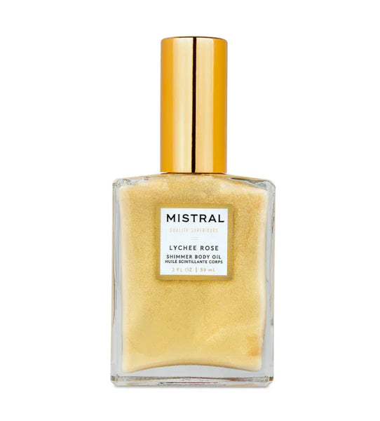 Luxe Shimmer Body Oil Lychee Rose