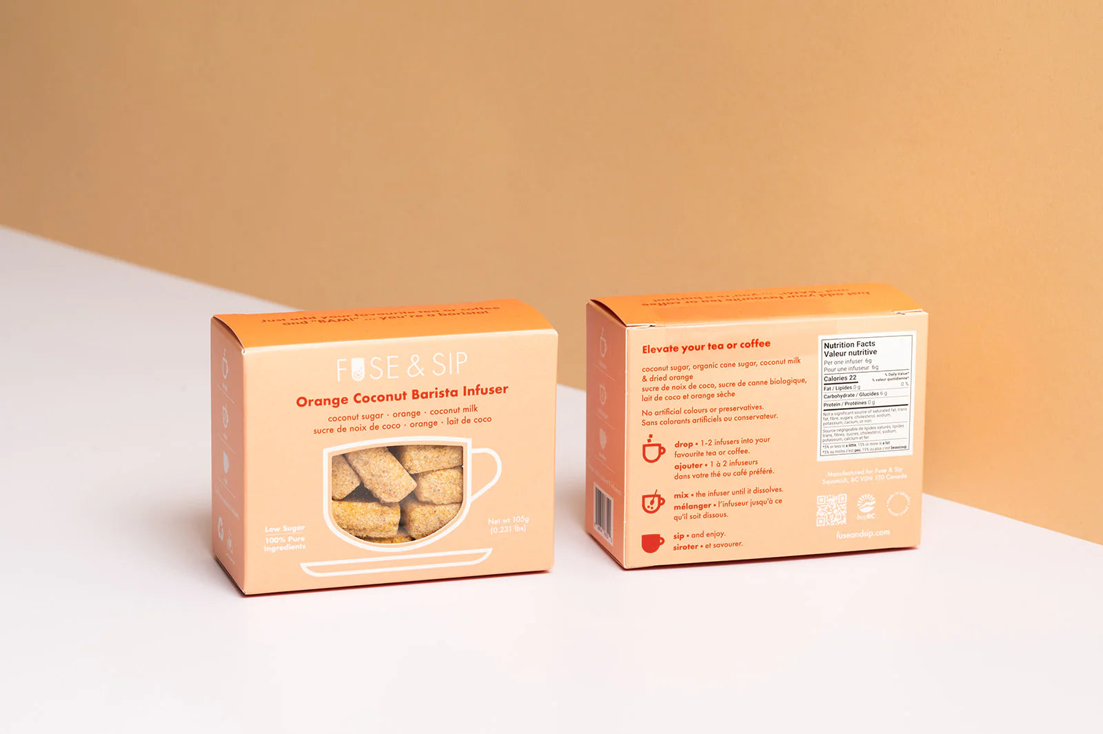 Orange Coconut Barista Infuser