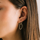 Encore Pave Small Linked Hoops