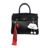 Metal Sparkly Heart Charm