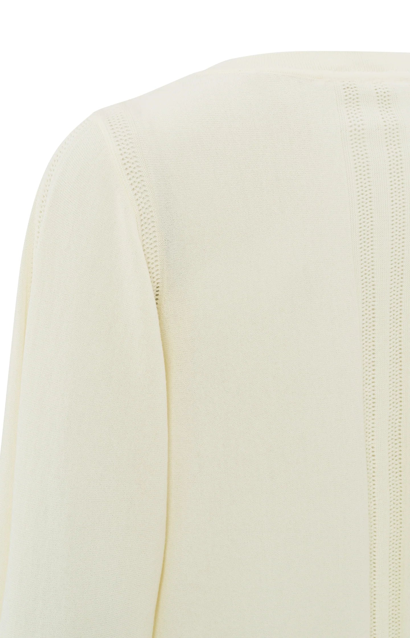 Mesh Detail Knit Top