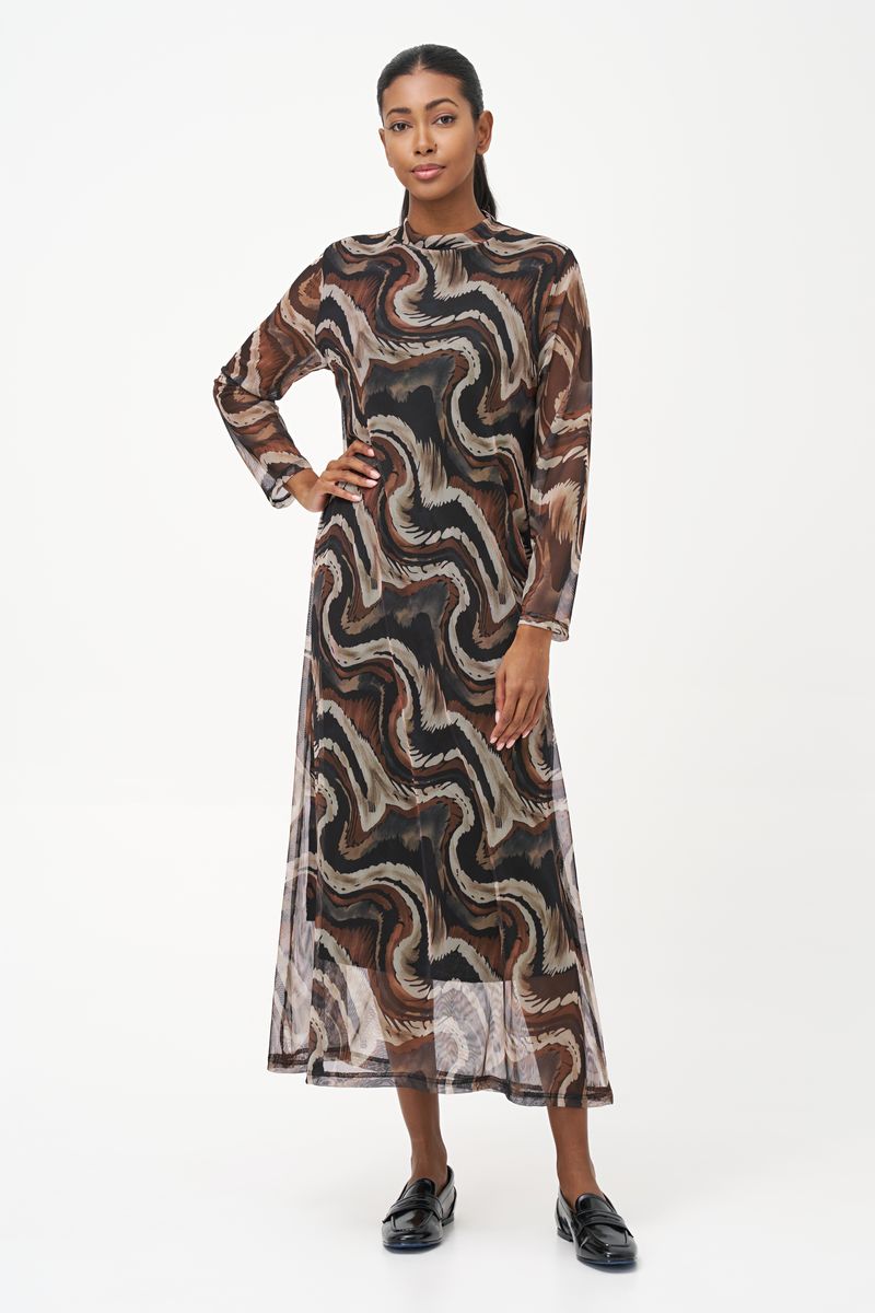 Erosion Mesh Dress