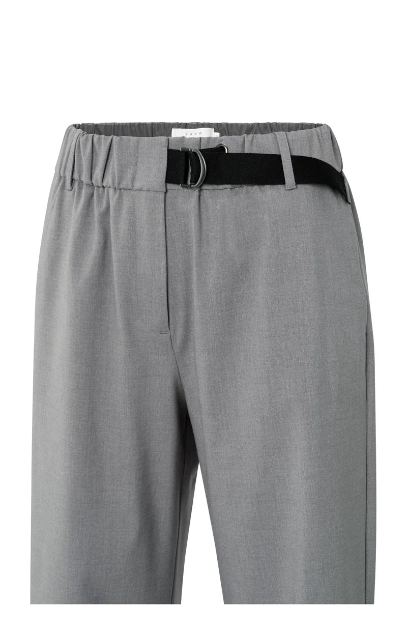 Woven Wide Leg Trousers