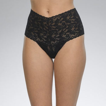 Signature Lace Retro Thong