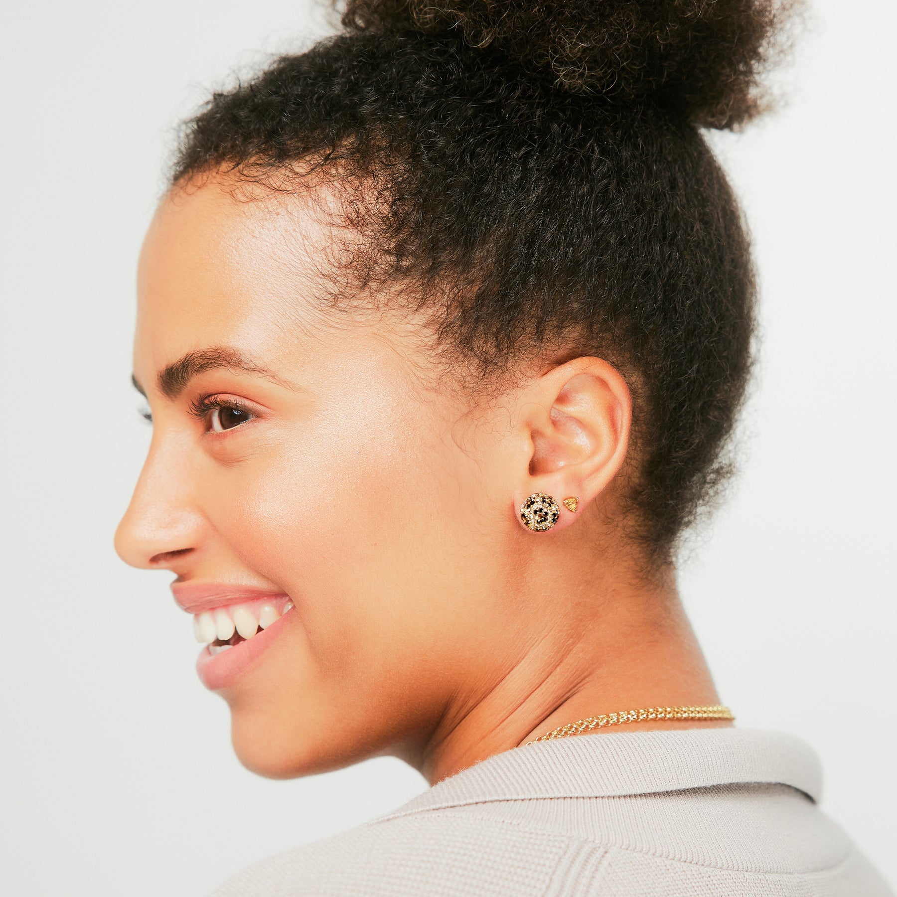 10 mm Sparkle Ball Stud Earrings