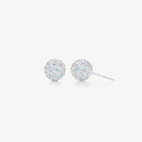 Snowflake Sparkle Ball Earring