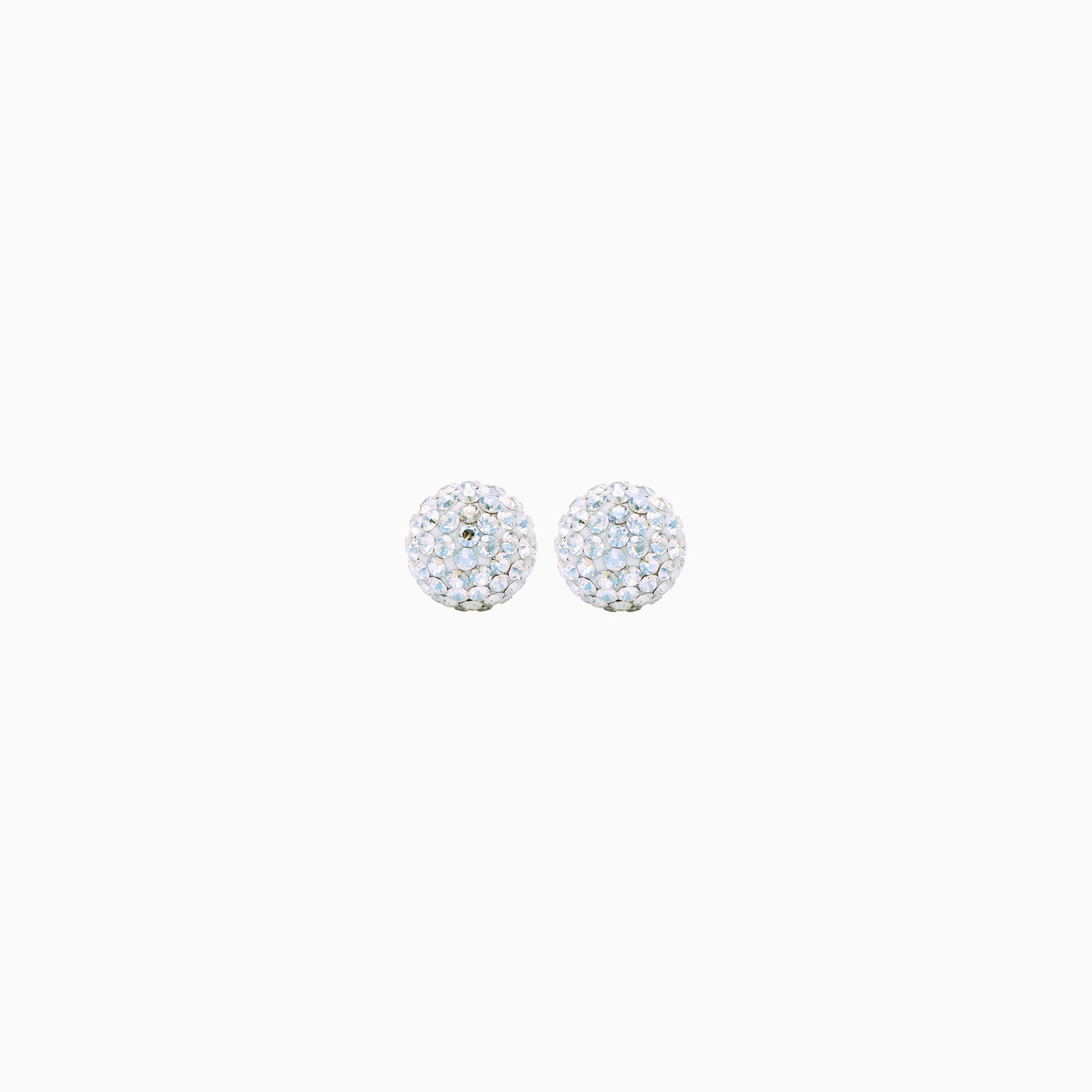 8 mm Birthstone Sparkle Ball Stud Earrings