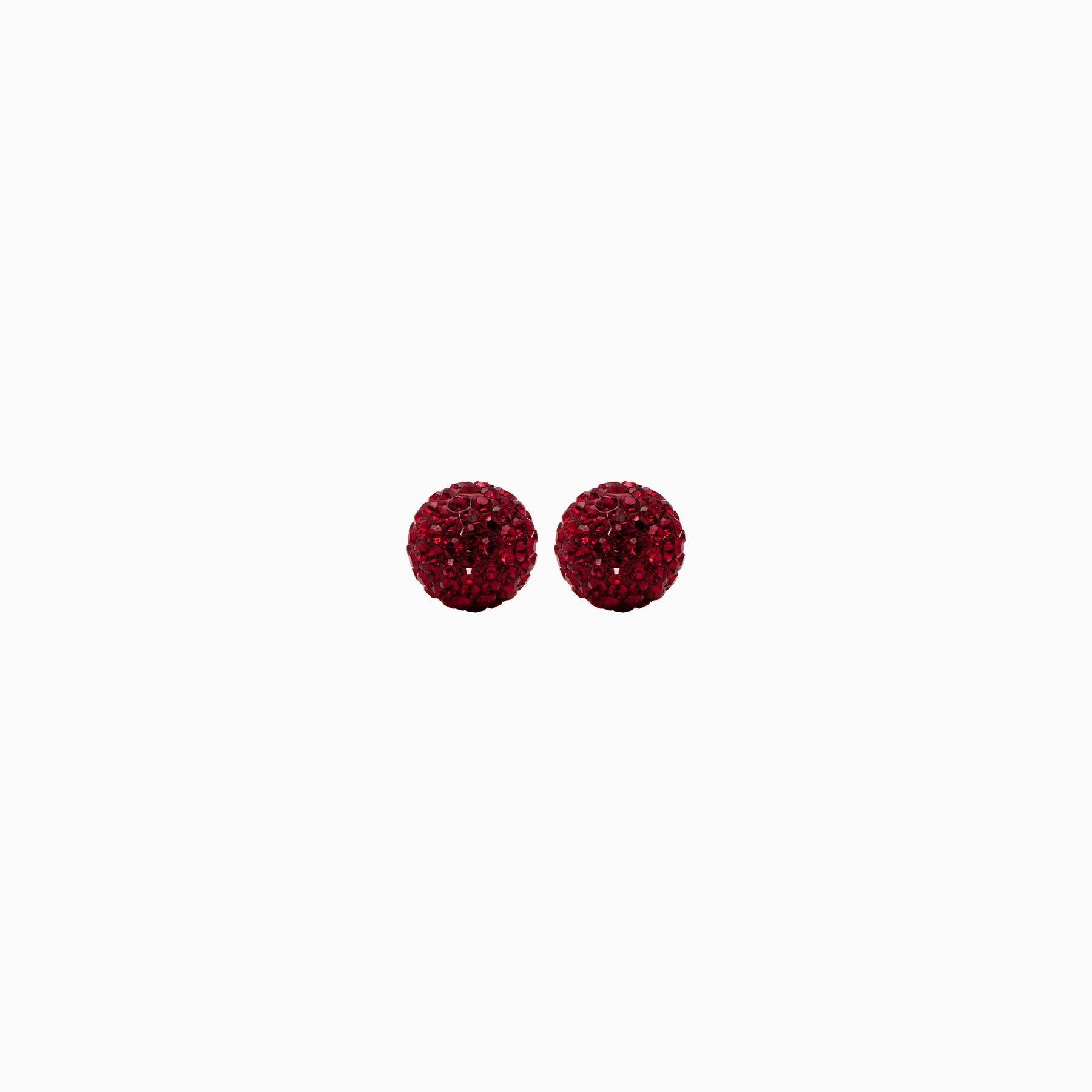 8 mm Birthstone Sparkle Ball Stud Earrings